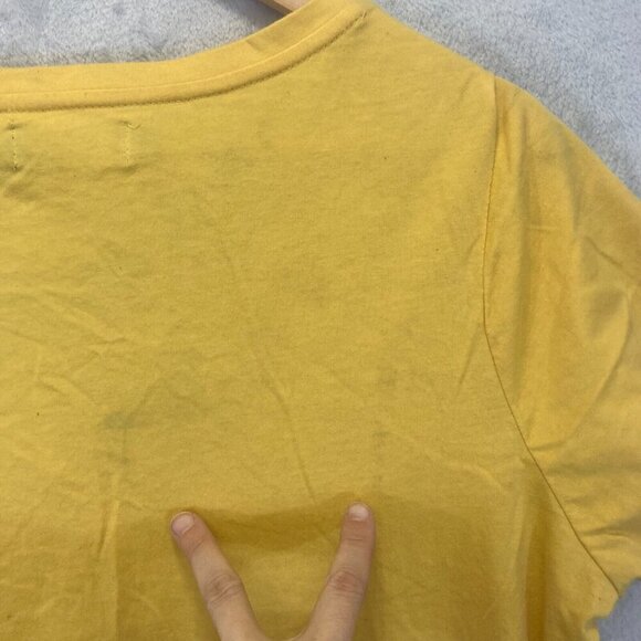 COOGI Zip Up Hoodie Jacket & T-Shirt Set Womens 2X Rhinestone Yellow Vintage Y2K - Picture 9 of 16